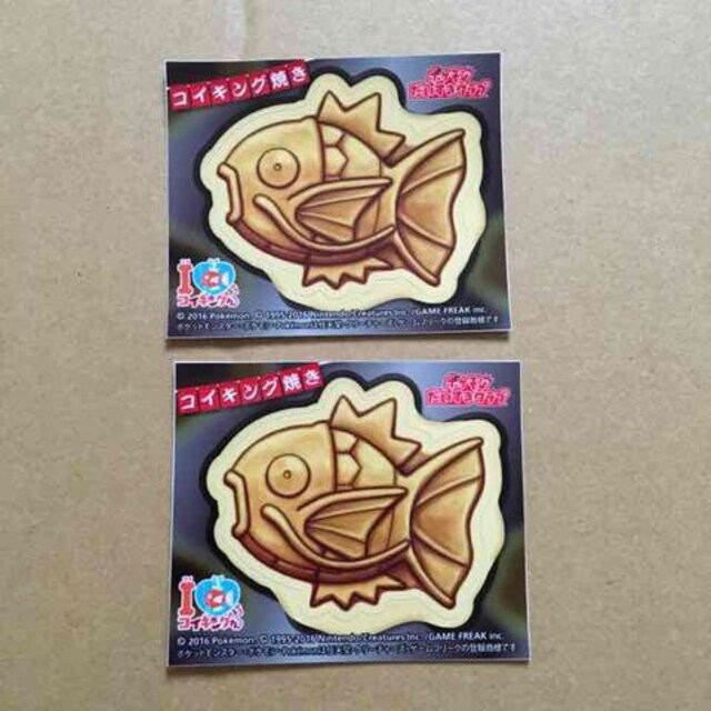 非売品ノベルティ ポケモン コイキングたい焼きステッカー アニメ コミック 非売品ノベルティ ポケモン コイキングたい焼きステッカー アニメ コミック