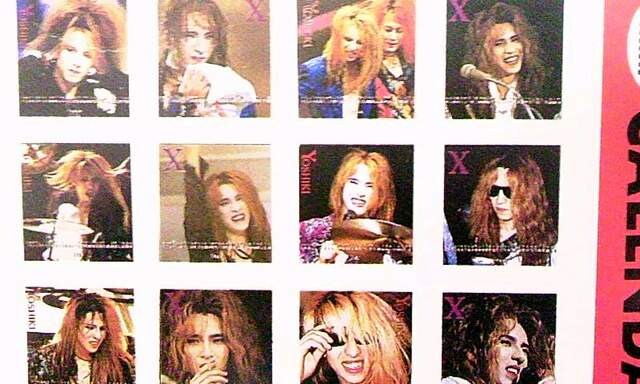 Yoshiki激レア1993年16枚組卓上カレンダーx Japan 新品 中古のオークション モバオク