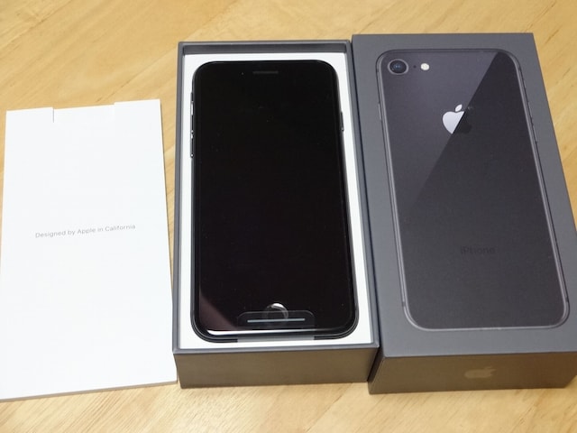 Apple Iphone 8 64gb スペースグレイ Simフリー 新品 家電 Av 新品 中古のオークション モバオク No