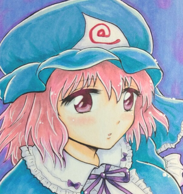 自作イラスト 東方 幽々子 アニメ コミック キャラクター 新品 中古のオークション モバオク No